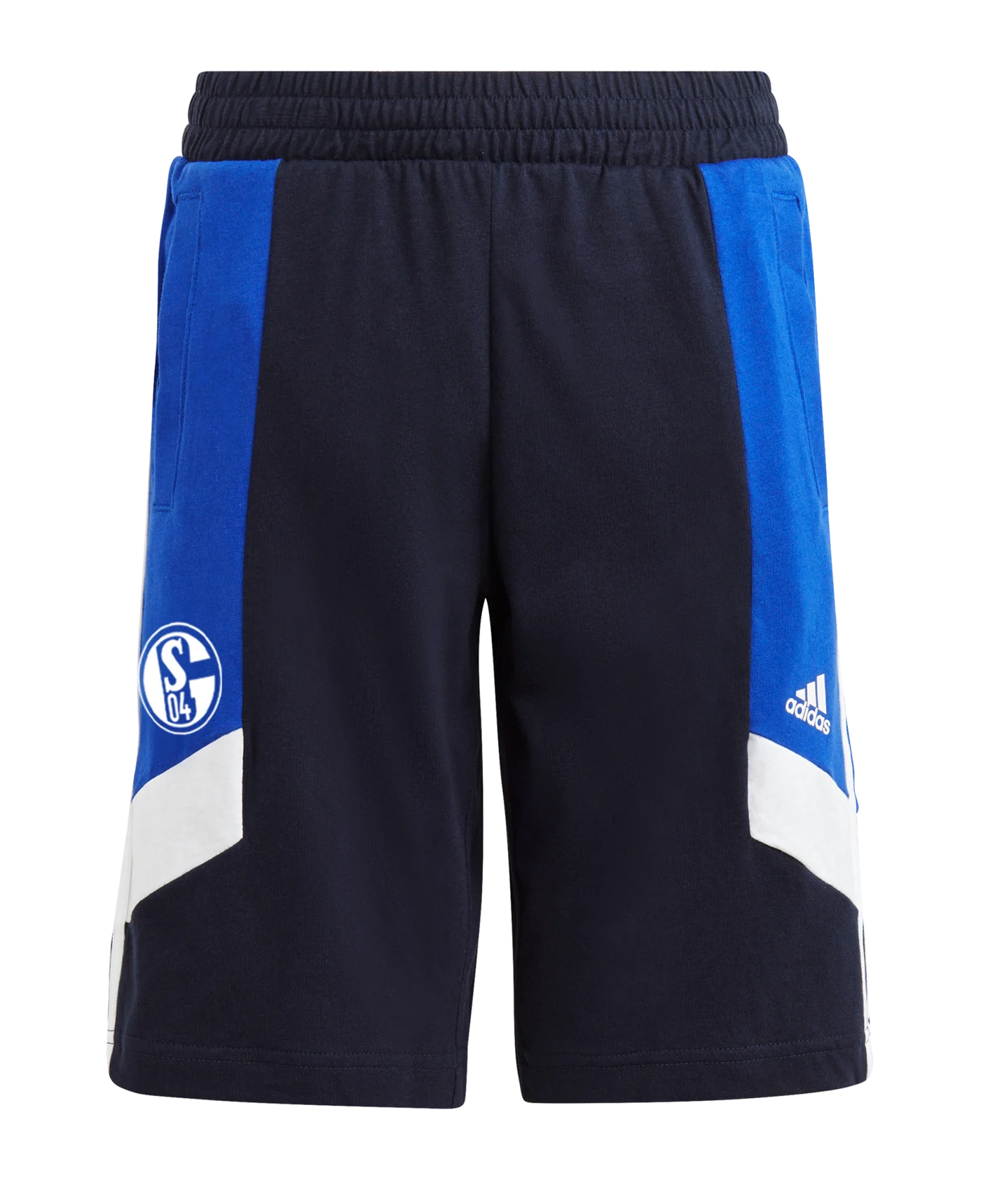 adidas FC Schalke 04 Colorblock Short Kids Blau