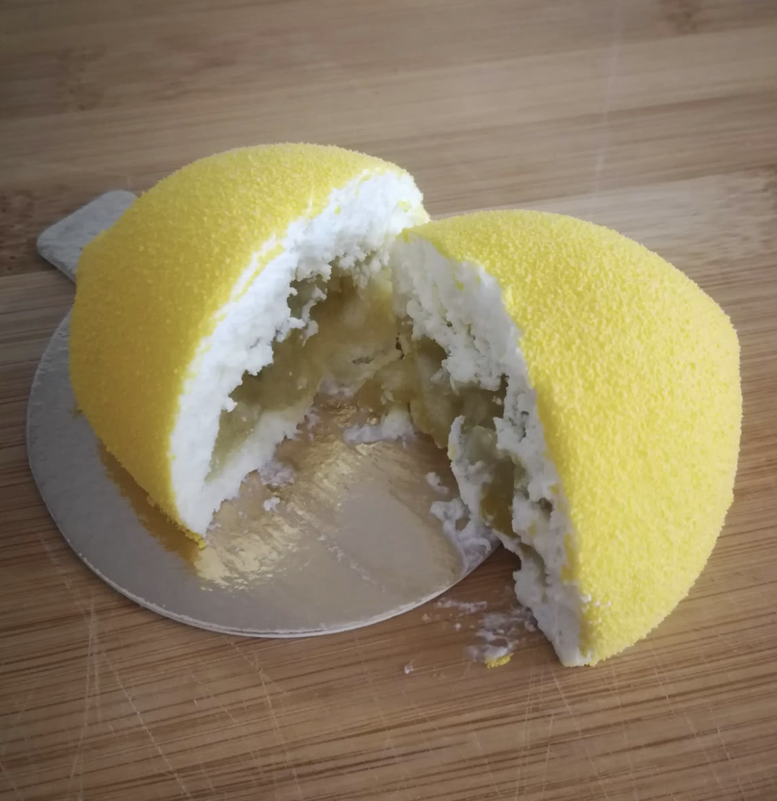 (6-fach) Silikon 3D Trend Früchte Kuchen Form DIY Gussform für Virale Frucht Desserts - Zitrone