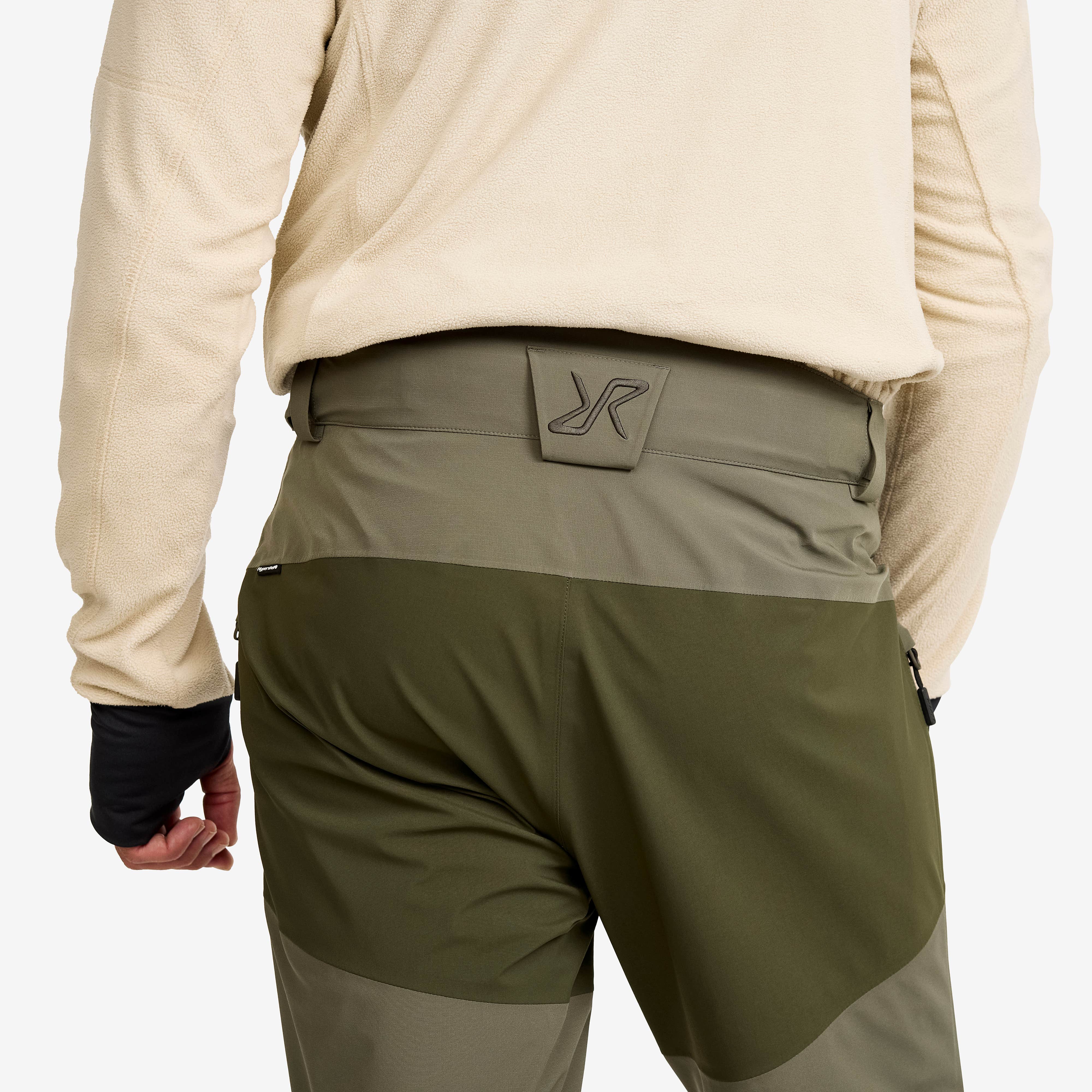 Aries Pro 3L Shell Pants Herre Grape Leaf/Forest Night