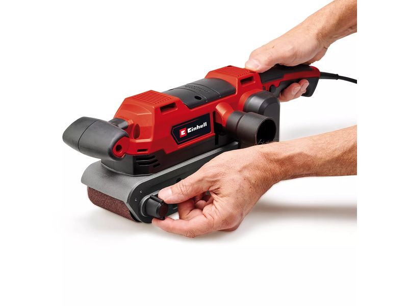 Einhell Bandschleifer TE-BS 850 E Einhell TE-BS 850 E Bandschleifer 400 RPM Grau, Rot 850 W