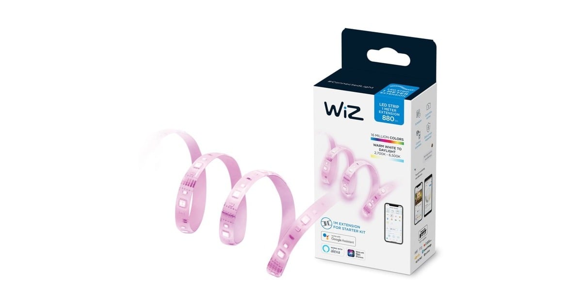 WiZLED-stripverlengstuk, 1 meter ledstrip  (Wifi + Bluetooth protocol)