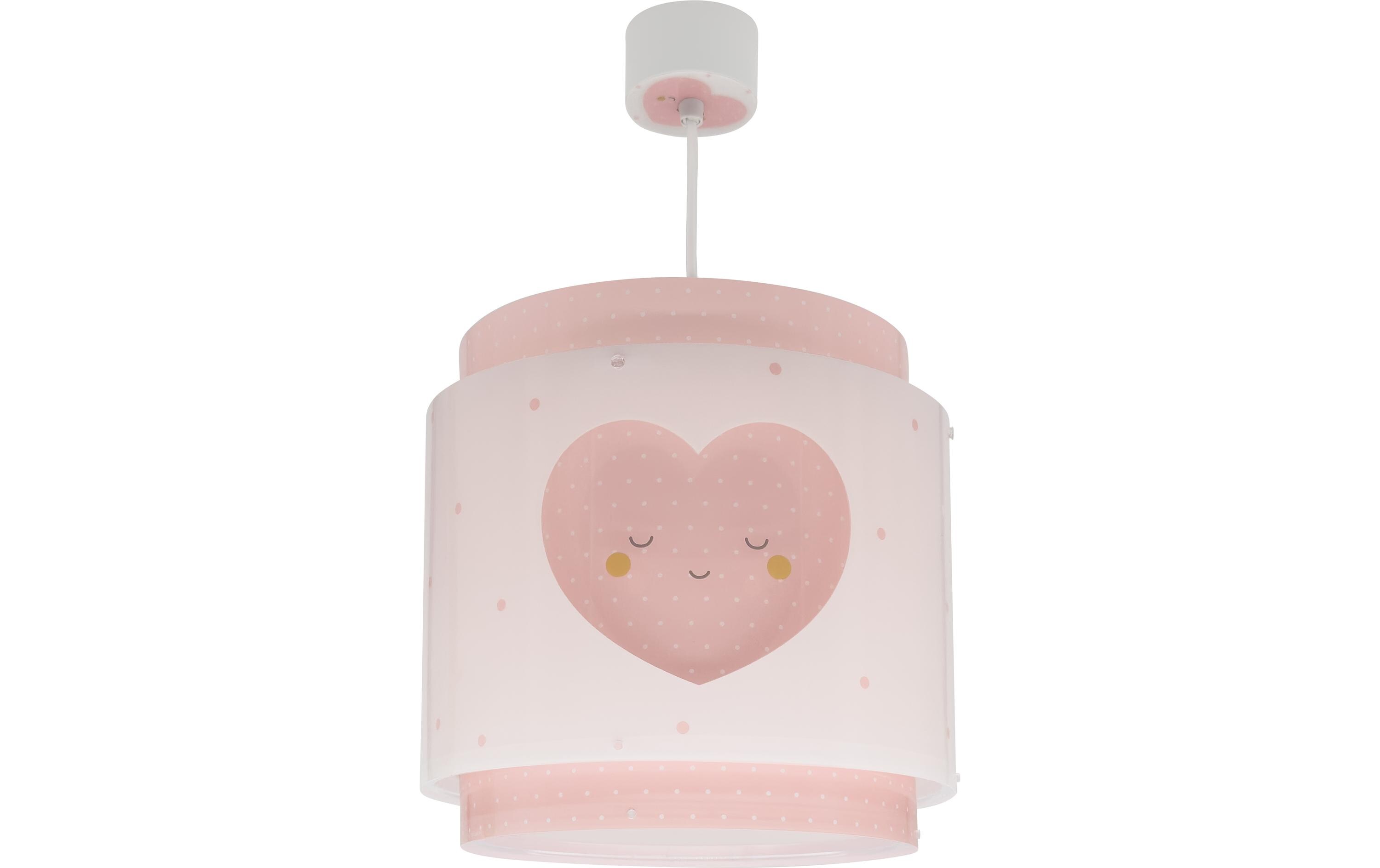 Hängelampe Baby Dreams PinkPendelleuchte mit Doppelschirm für Kinderzimmer