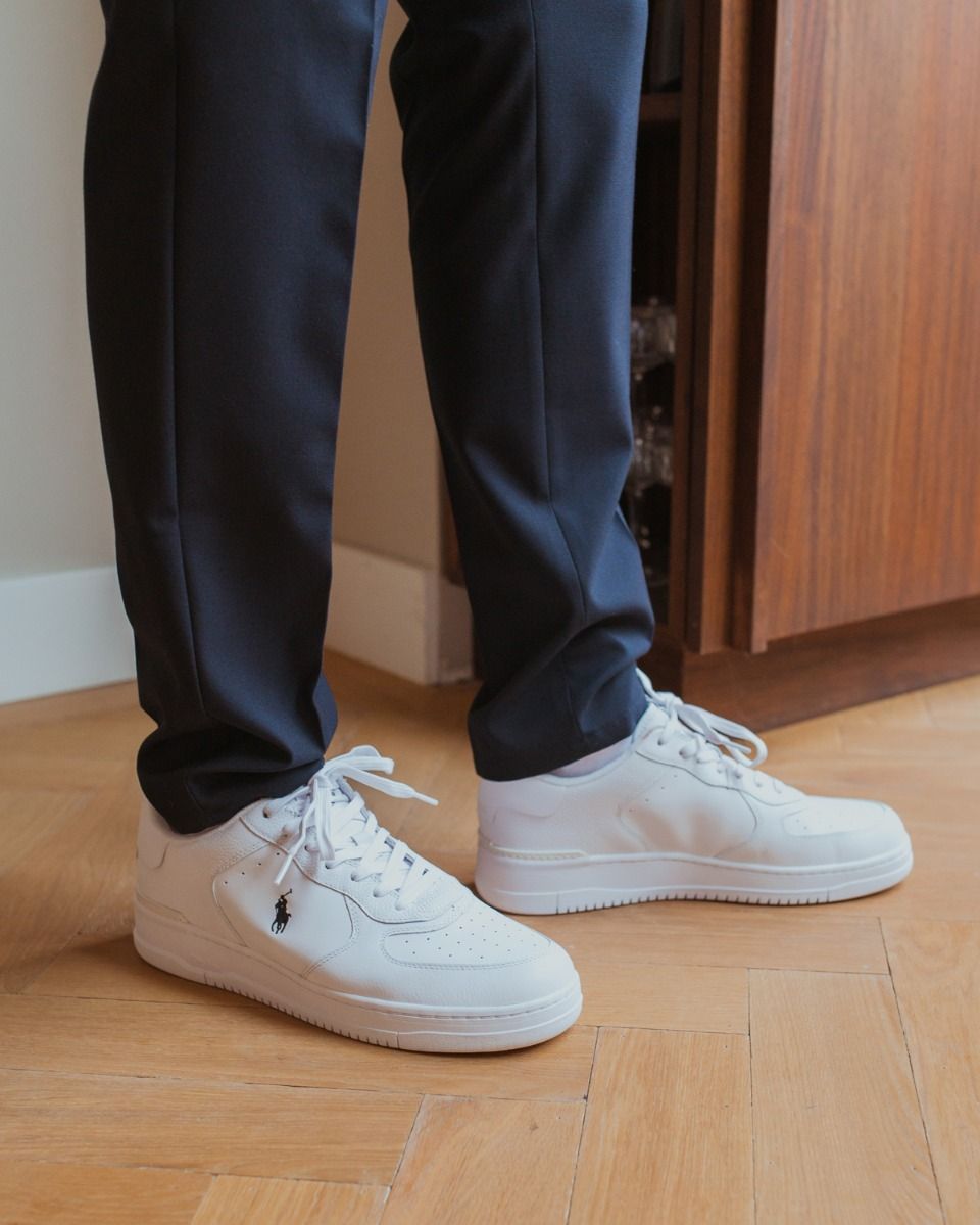 Polo Ralph Lauren Masters Court Wit Herensneakers