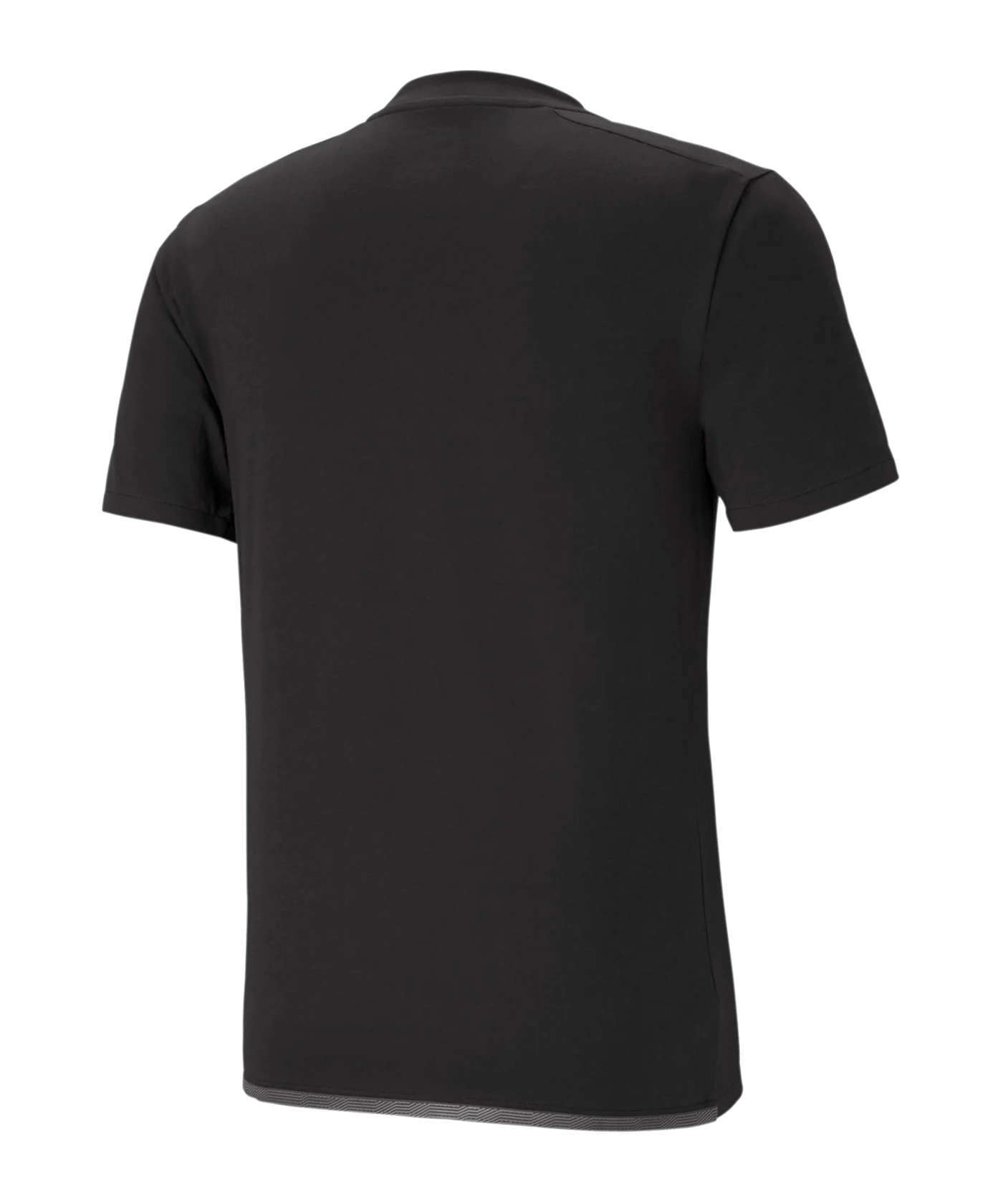 PUMA teamCUP Casuals Poloshirt Schwarz Grau F03