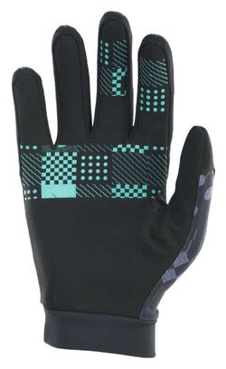 Gants ION Bike Scrub Unisexe Noir Bleu