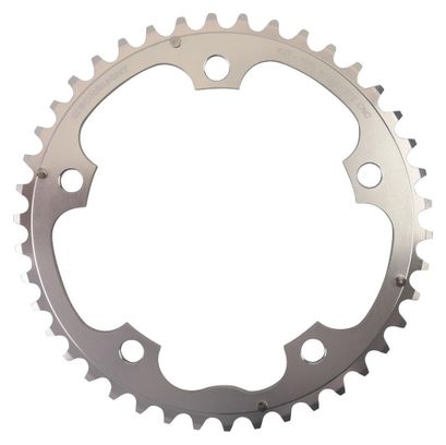 Plateau Stronglight Type S Intérieur 5x130mm Triple 9/10V Argent
