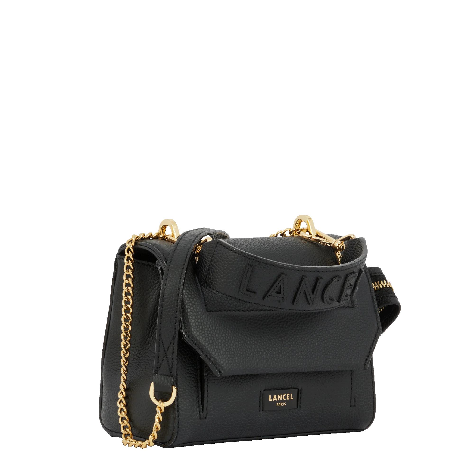 Sac rabat Ninon de Lancel-Noir/Doré