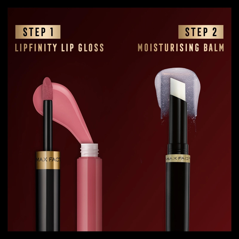 Max Factor Lipfinity 2-step Long Lasting Lipstick 2.3 ml + 1.9 g - 20 Angelic