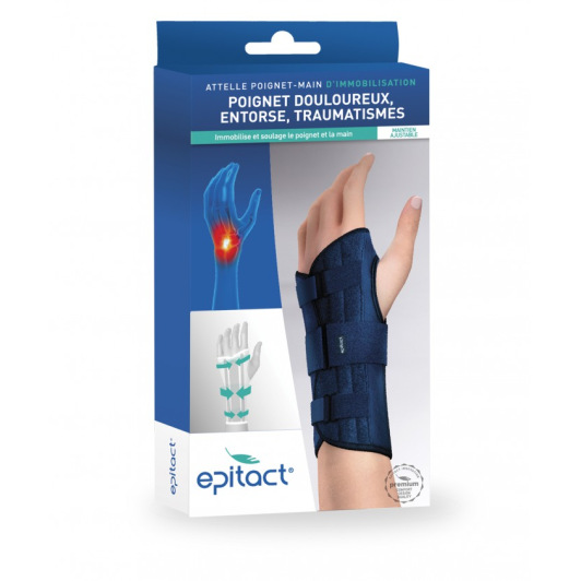 Attelle poignet-main d'immobilisation Epitact