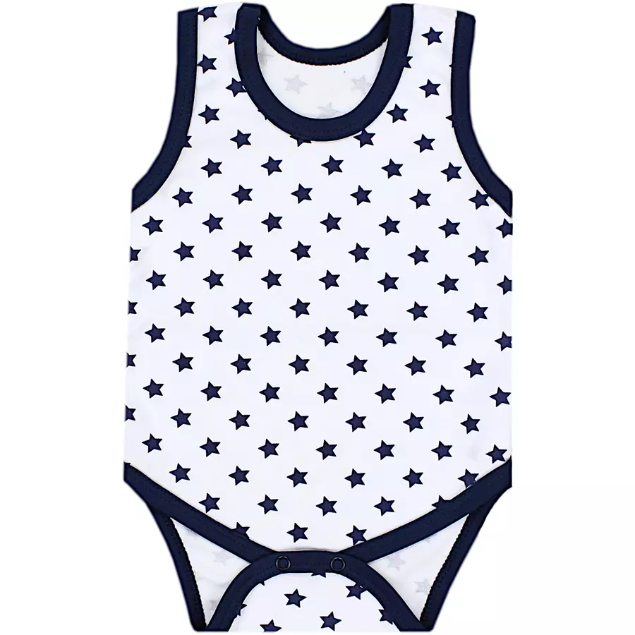 TupTam Baby Jungen Achselbody 5er Pack blaugrau