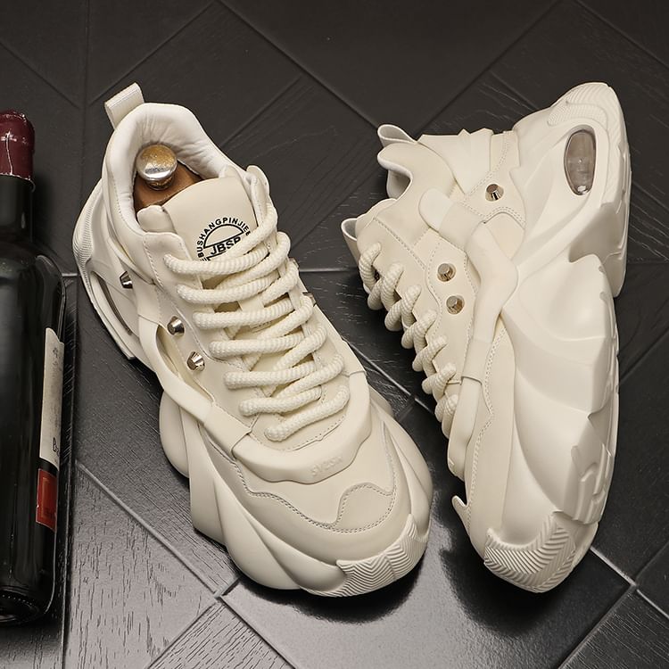 Mr Ozera - Robuuste platform sneakers met demping