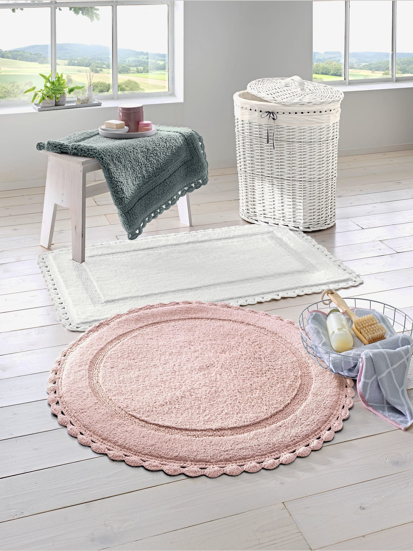 Tapis de bain lavable en machine