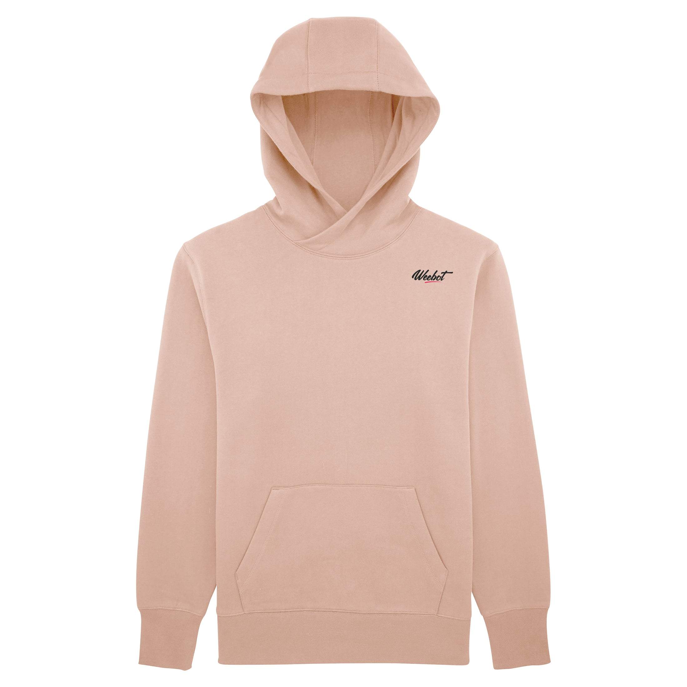 Sweat-Shirt à  Capuche Weebot CHILL Rose Logo