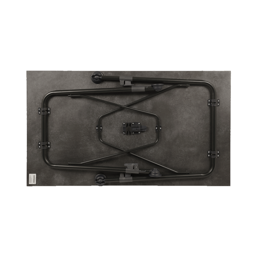 Travellife Mirano exteriolit 80 x 60 cm tafel - Dark Grey