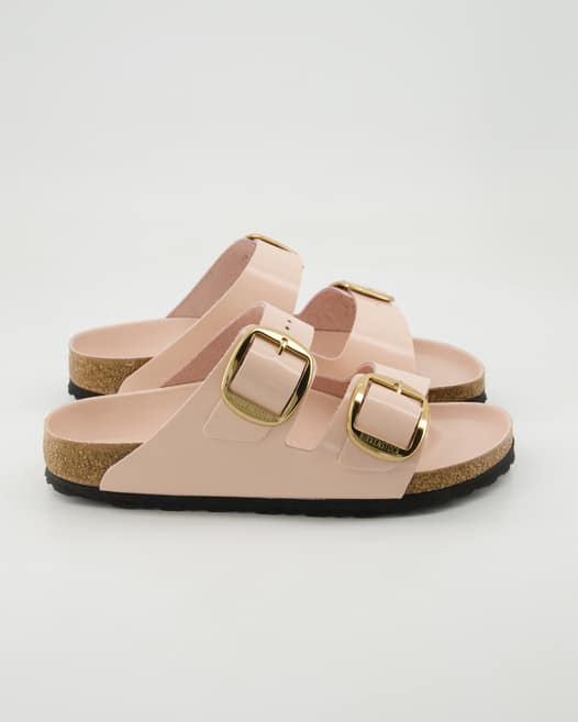 Birkenstock Arizona Big Buckle Pantoletten in Rosa