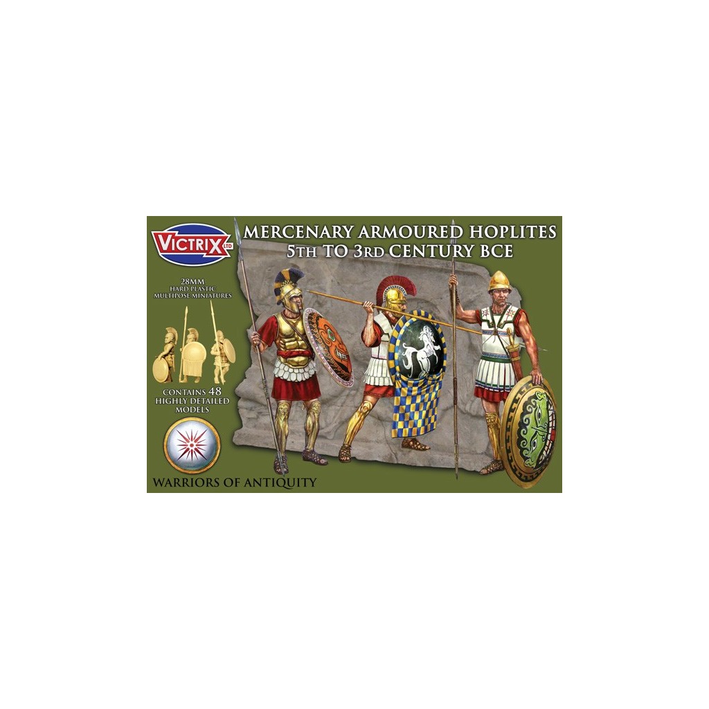 Mercenary Armoured Hoplites 5th to 3rd Century BCE
