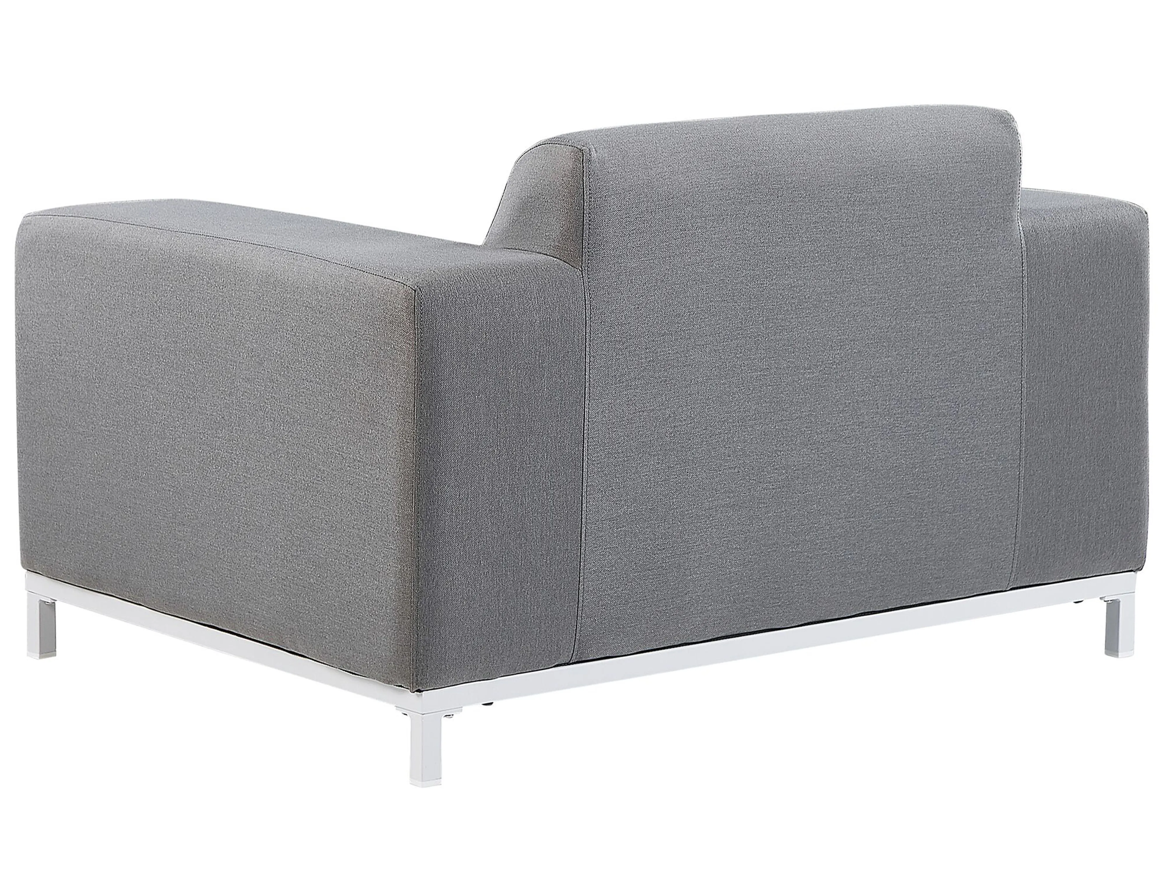 Loungeset met tafel 5-zits ROVIGO Grijs