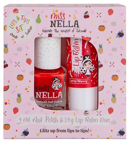 Miss Nella Lippenbalsam und Nagellack - Duo Nr.. 1