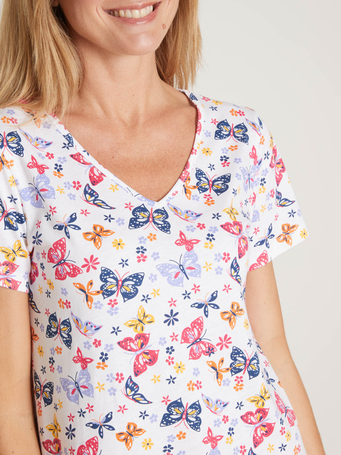 Lot de 3 chemises de nuit pur coton