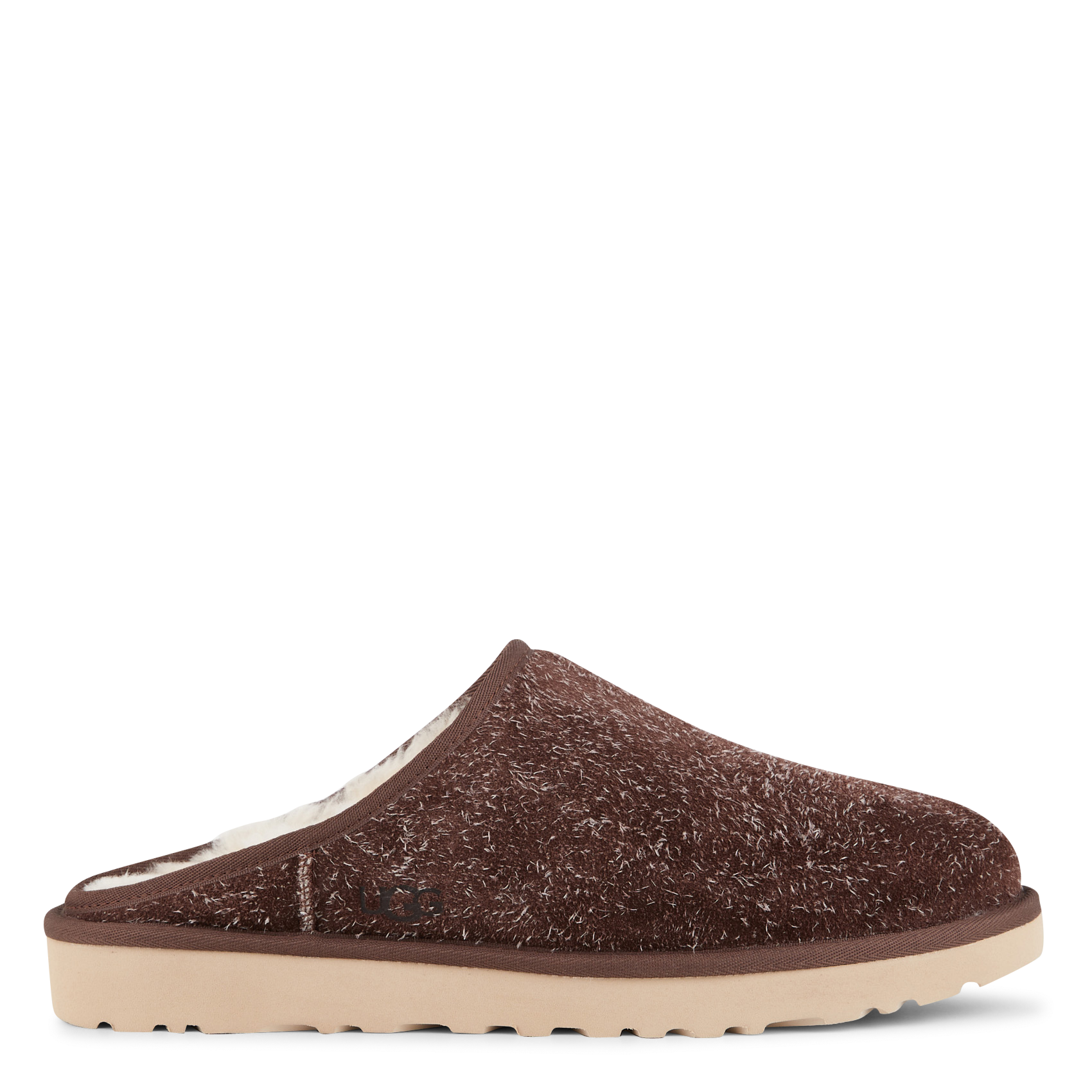 CLASSIC SHAGGY - Chaussons fourrés en cuir | Marron