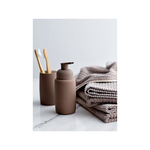 Södahl Organic Melange Håndklæde, Taupe, 50x100 cm