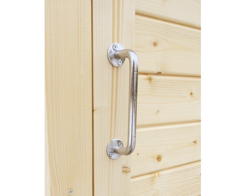 Tuinhuis/fietsenstalling/vuilnisbak Bertilo Multi-Box 3 200x82x163 cm naturel