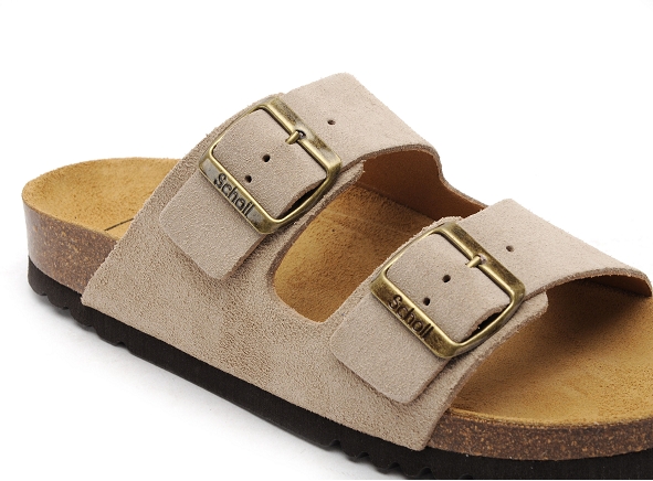 Scholl mules et sabots plats femme josephine 3050 beige