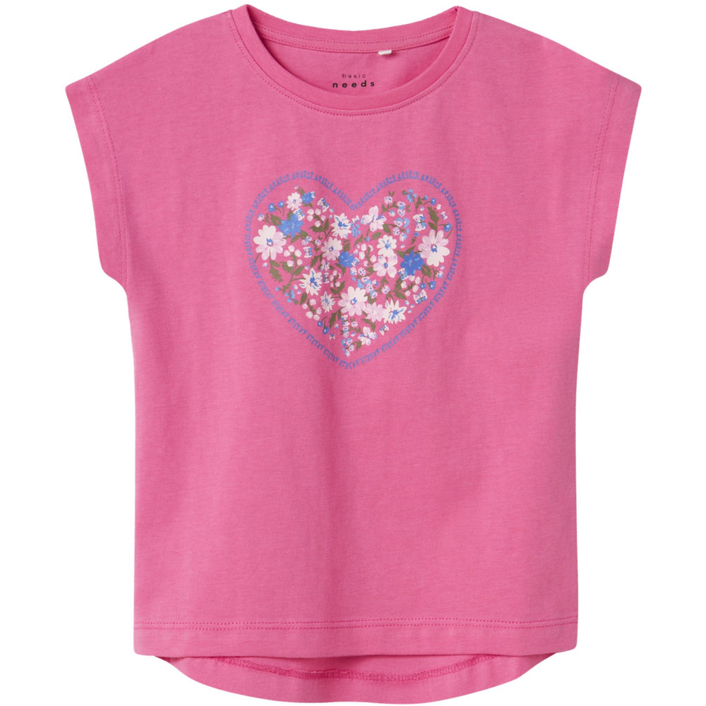 Køb Name It Carmine Rose Heart Vigea Capsl T-Shirt