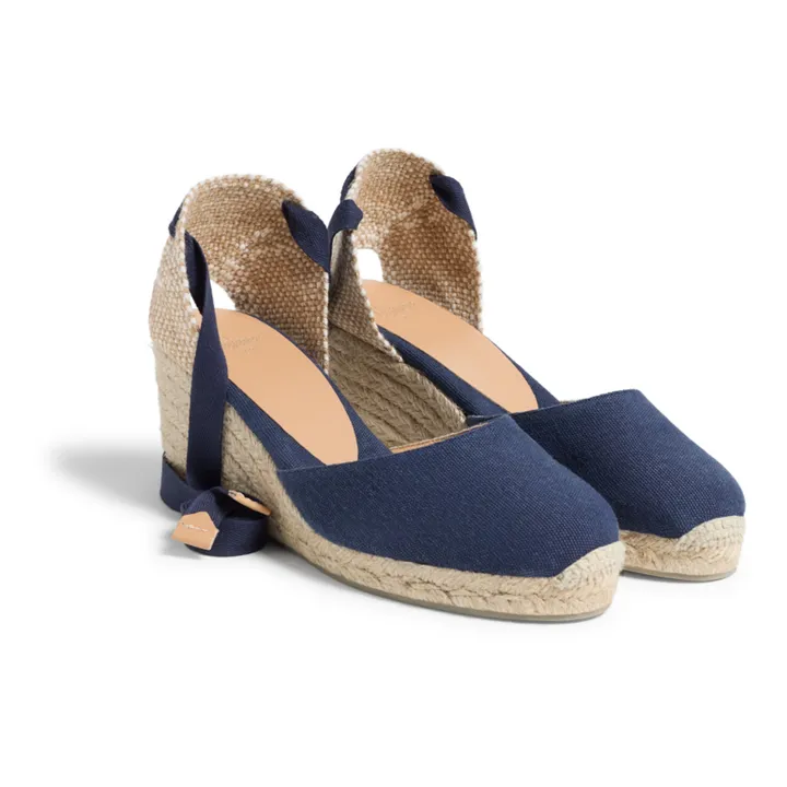 Castaner Espadrilles Carina 6 cm | Bleu marine
