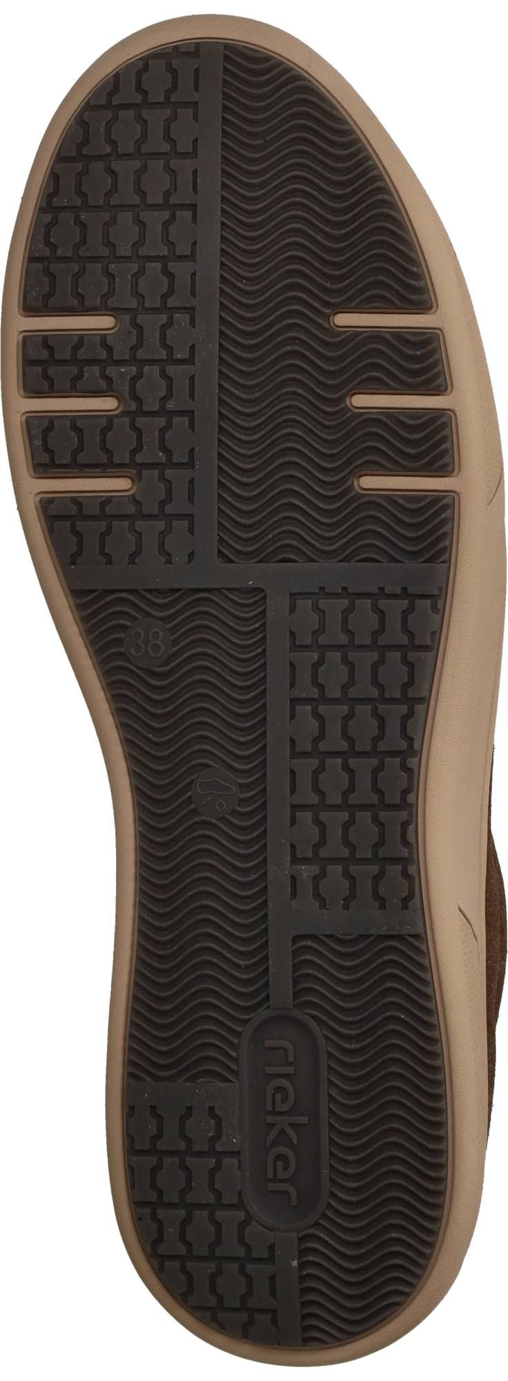 Rieker Veterschoenen Bruin Dames