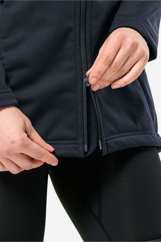 Jack Wolfskin Jack Wolfskin Windhain Softshell Parka Dames