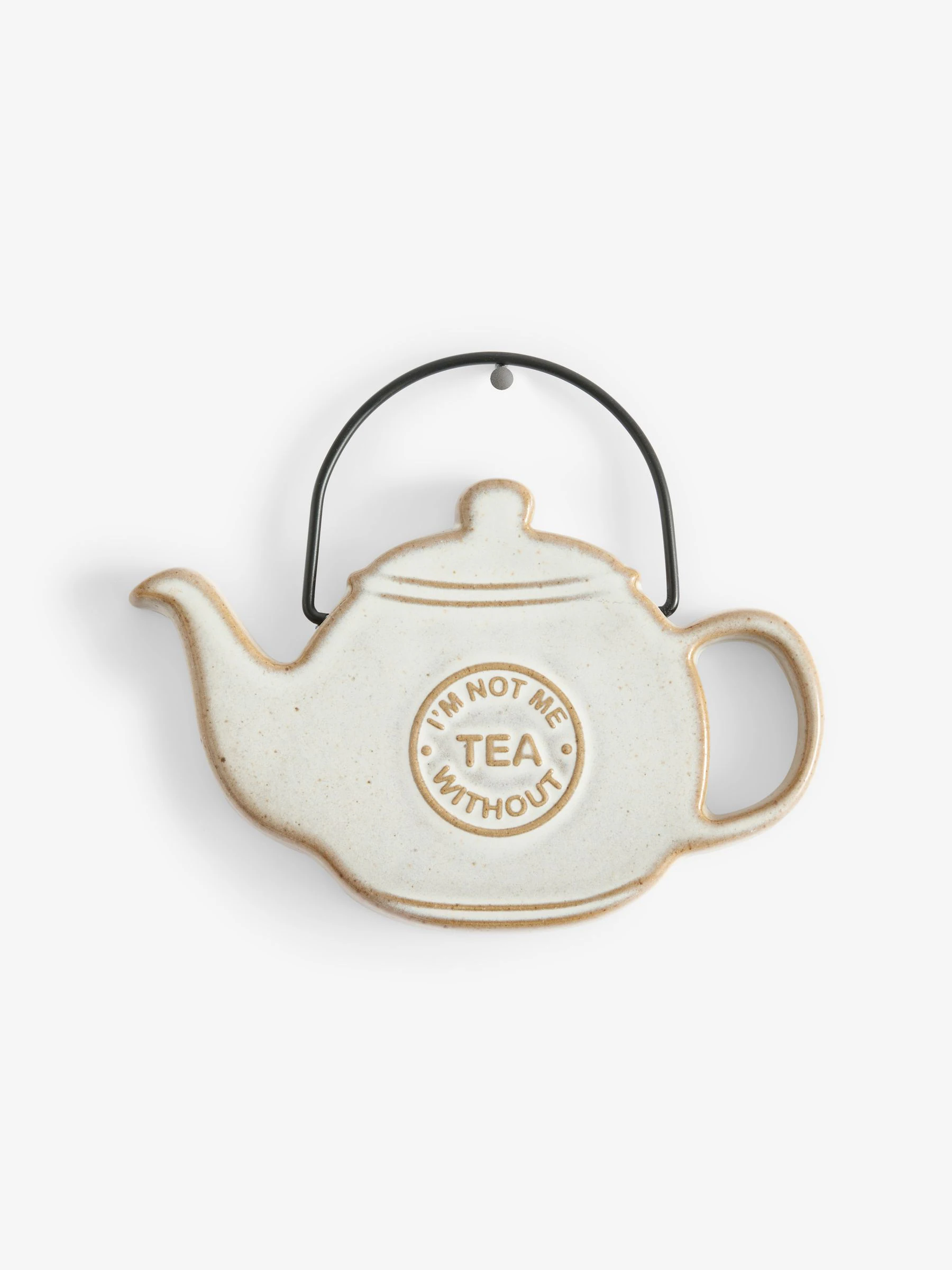 Ceramic Not Me Without Tea Hanging Decoration