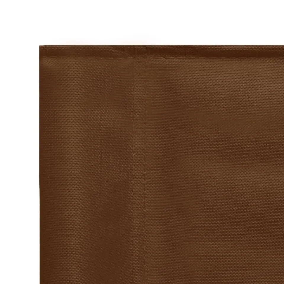 vidaXL - Campingstoel - Bruin - Metaal - 2 stuks