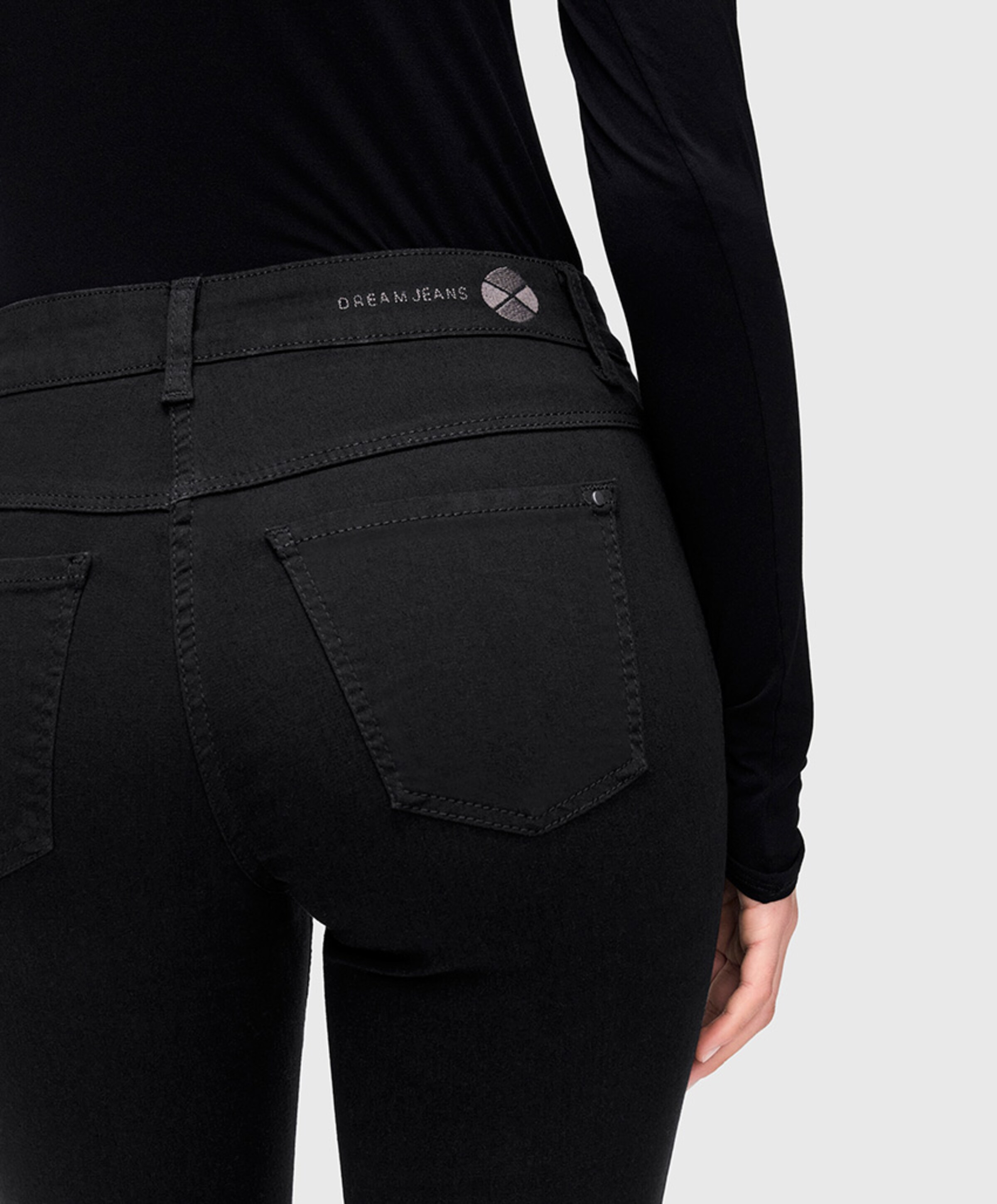 MAC DREAM dames jeans zwart