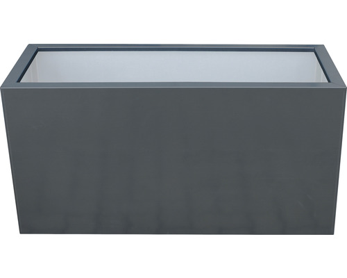 Palatino Lotte plantenbak 100 x 40 x 50 cm metaal antraciet