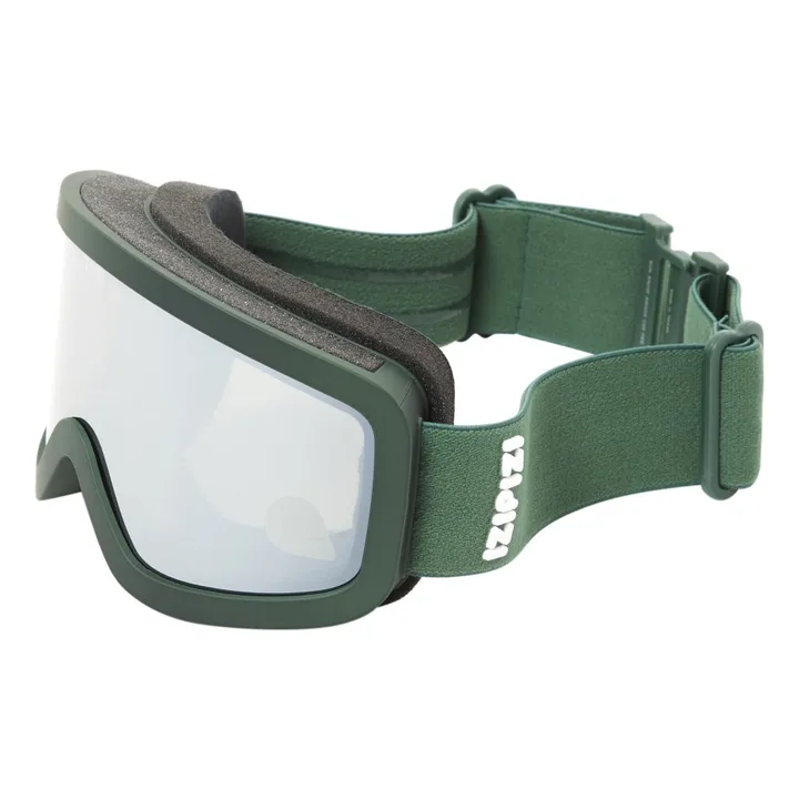 IZIPIZI Masque de Ski Sun Snow - Collection Adulte | Vert kaki
