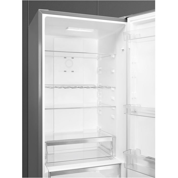 SMEG Kühl-Gefrier-Kombination FC18XDNE Edelstahl-Optik