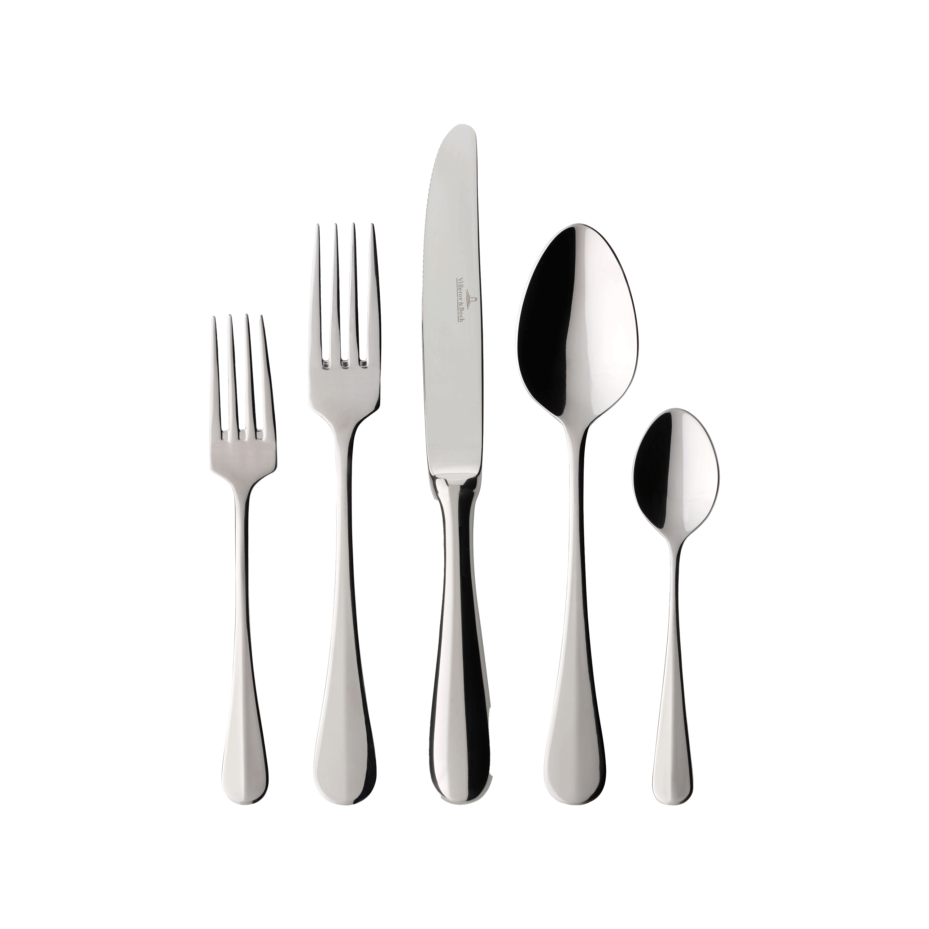 Coupole 40-piece flatware set stainless steel