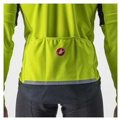 Veste Castelli Convertible Perfetto RoS 2 Gris Foncé/Jaune