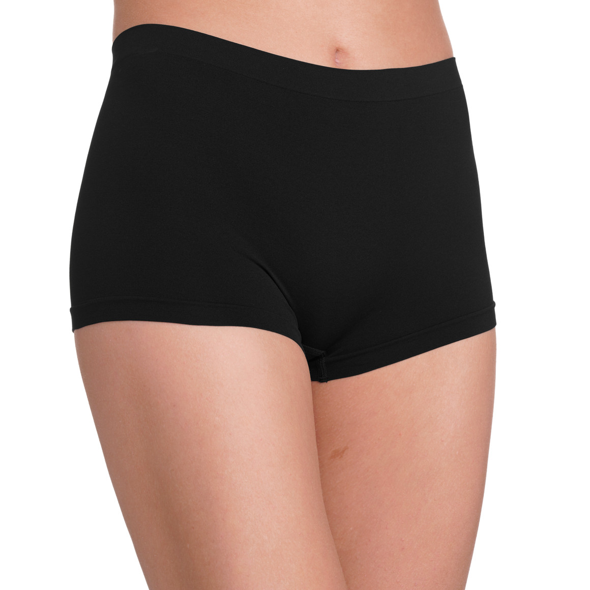 Gina Benotti Damen Seamless-Panty aus Mikrofaser schwarz