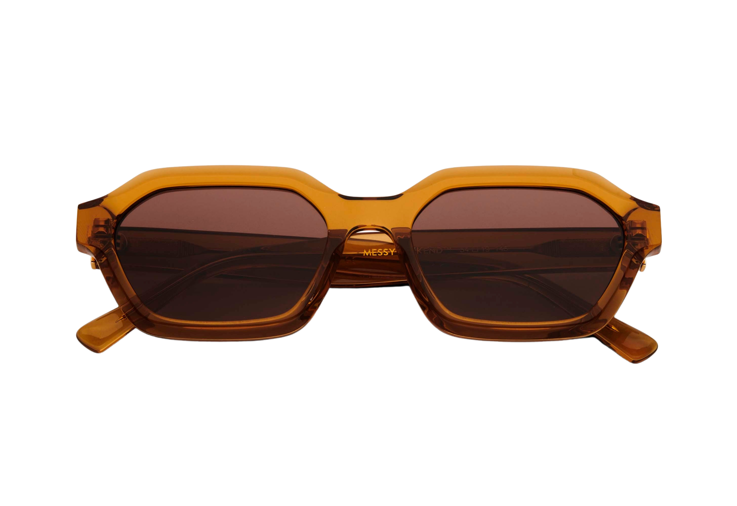 MessyWeekend  Anthony solbrille - Coffee Brown