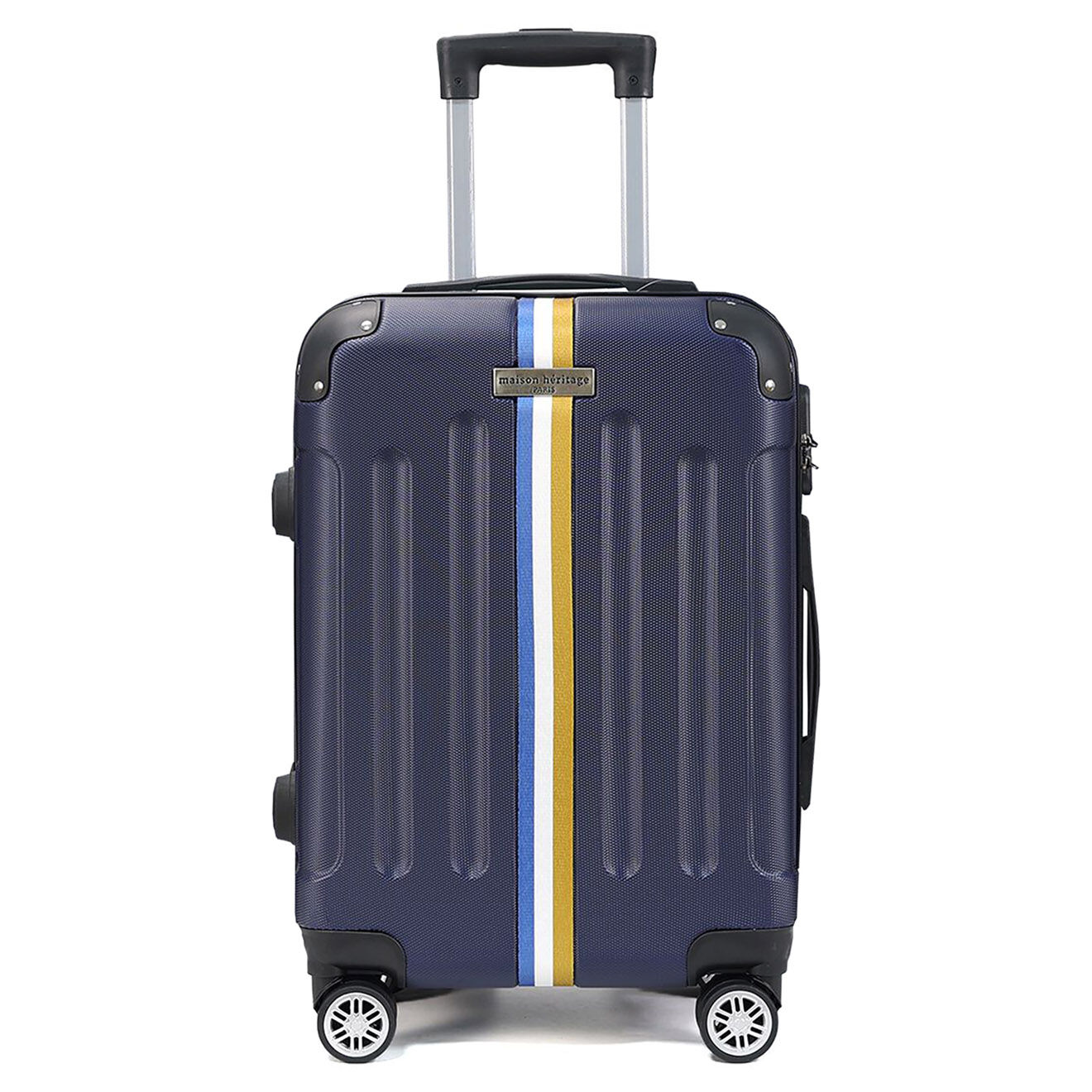 Maison Héritage 2 Valises 4 roues doubles Rivoli 55/75 cm bleu marine