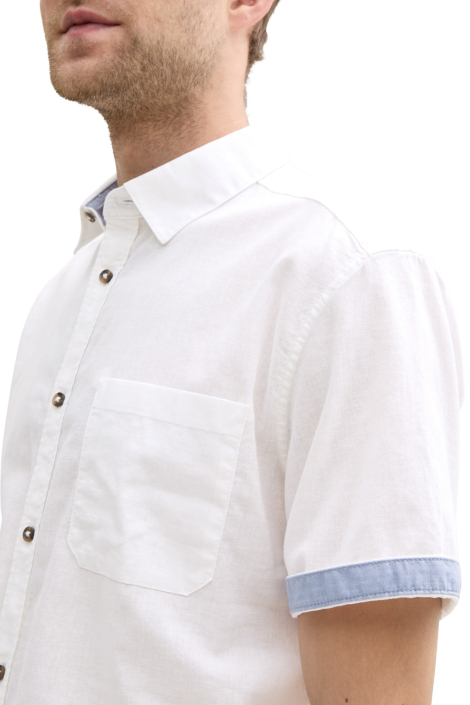 Tom Tailor witte heren overhemd