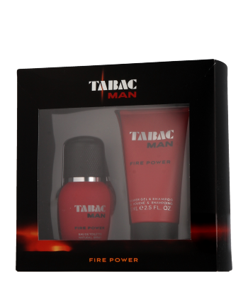 Tabac Tabac Man Fire Power Set mit Shower Gel 30ml-75ml
