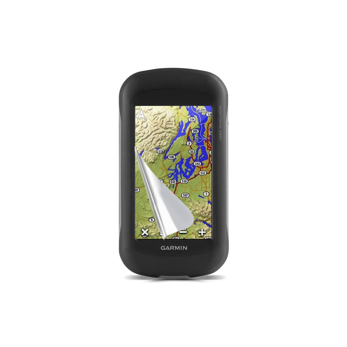 2-Pak Skjermbeskytter PET film Garmin Montana 680t