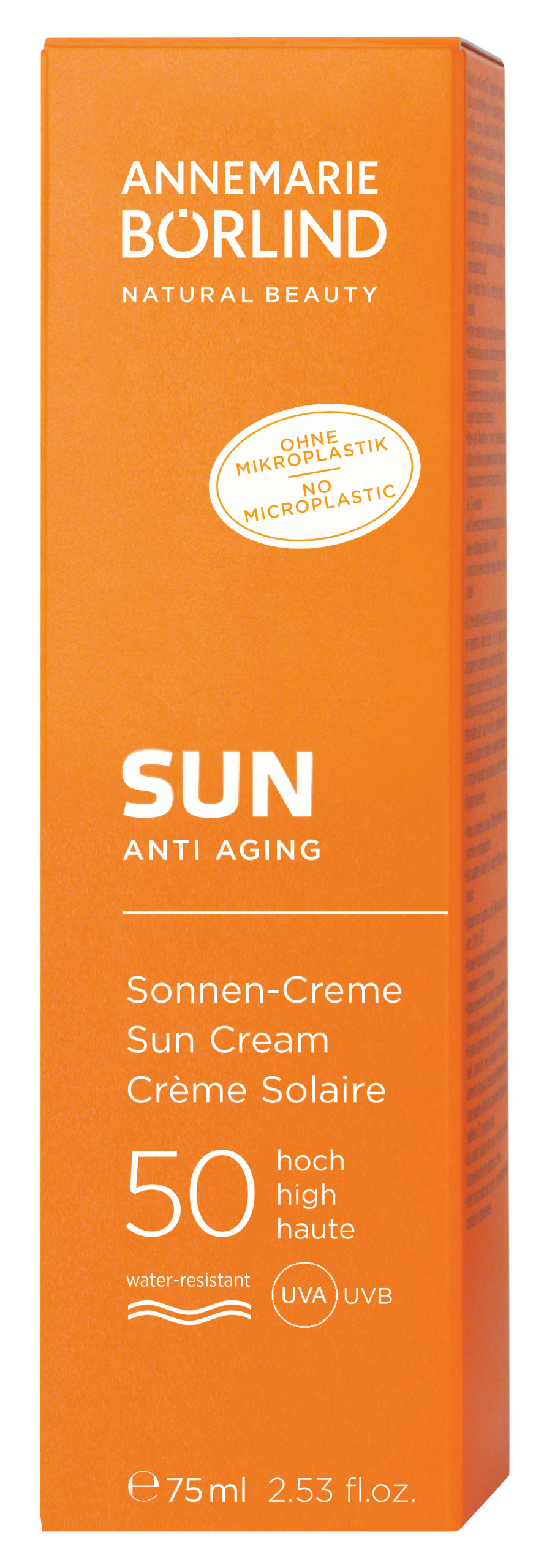 Annemarie Börlind Suncare Face Sonnen-Creme LSF 50 Creme 75 ml
