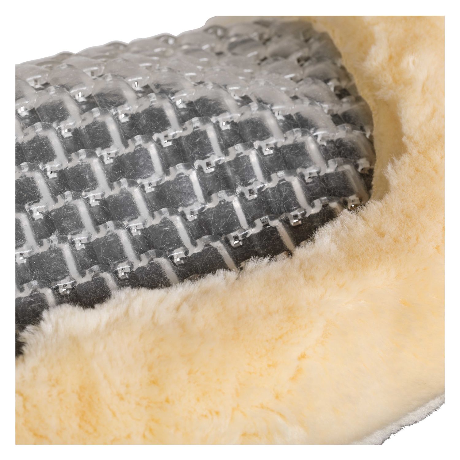 ACAVALLO Respira Air-Release Soft-Gel-Pad EcoWool  - transparent - Einheitsgröße