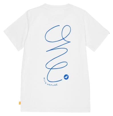 T-Shirt Technique Lagoped Teerec One Path Blanc