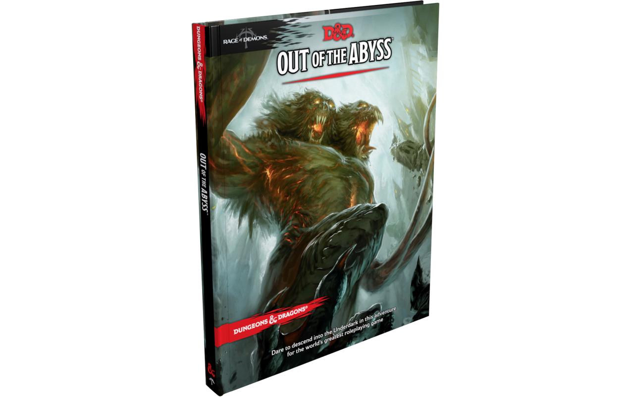 Abenteuer D&D RPG – Out of the Abyss -EN-Ein Abenteuerbuch für Dungeons & Dragons