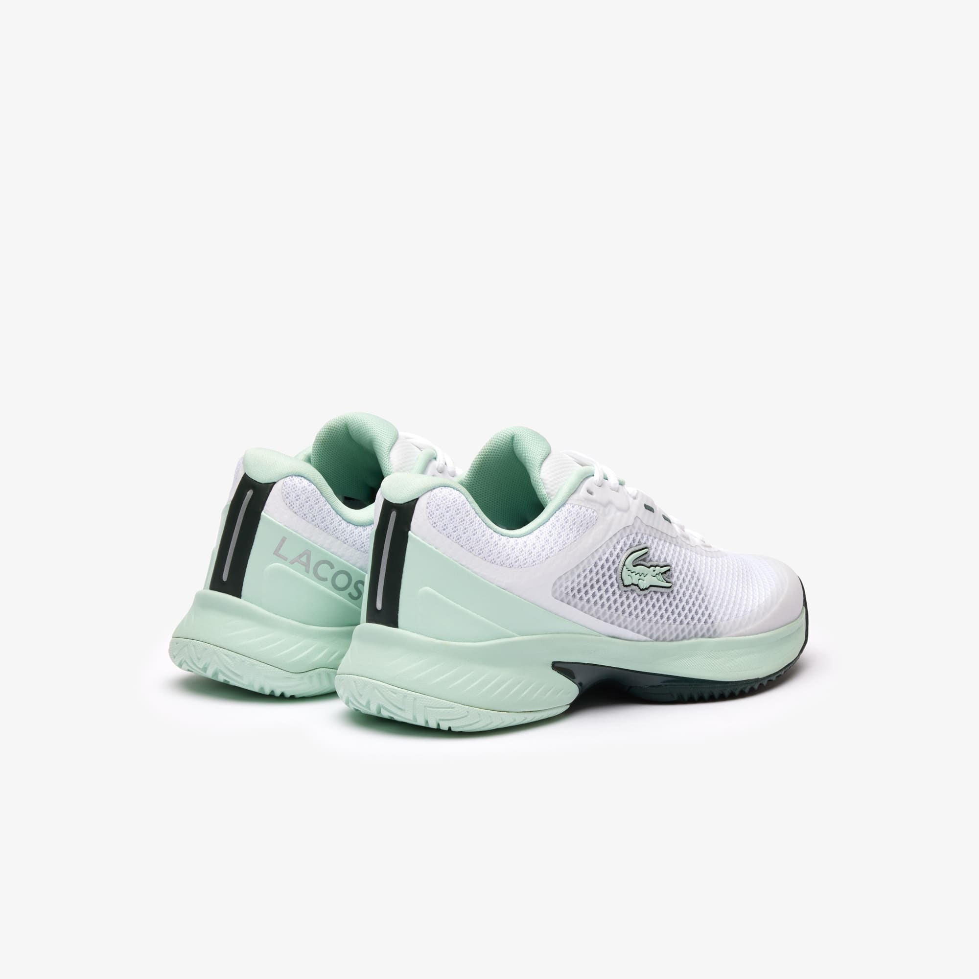 Chaussures de tennis Tech Point femme en textile Performance - Blanc - Lacoste - Femme